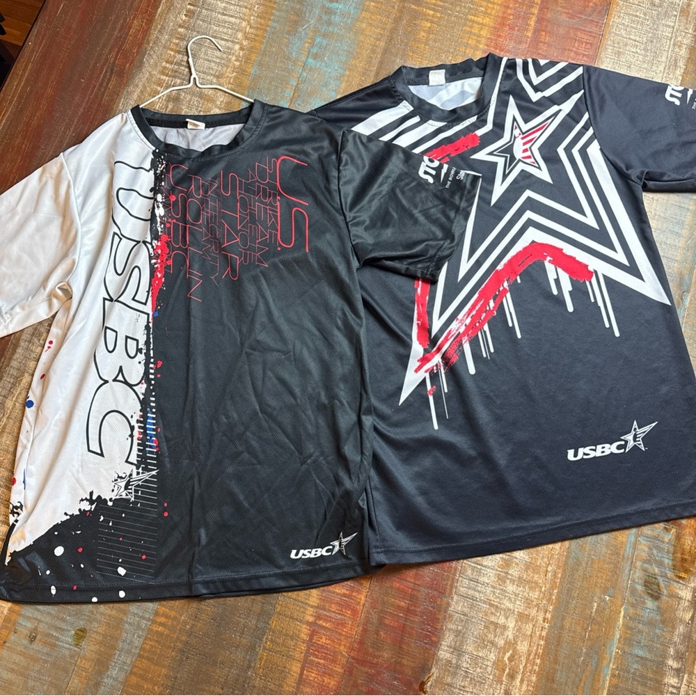 Men's Graphic Jerseys - Black and White